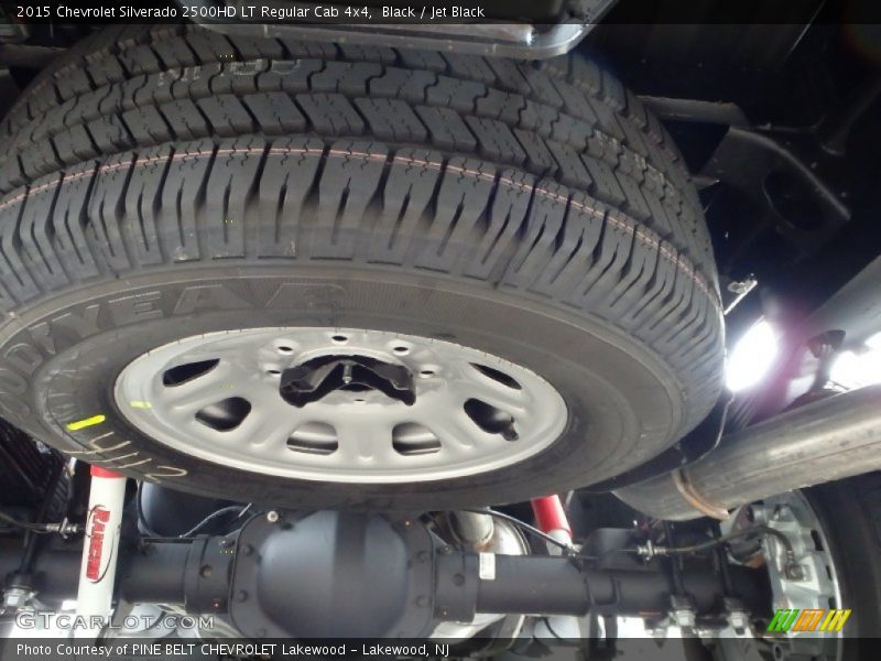 Undercarriage of 2015 Silverado 2500HD LT Regular Cab 4x4