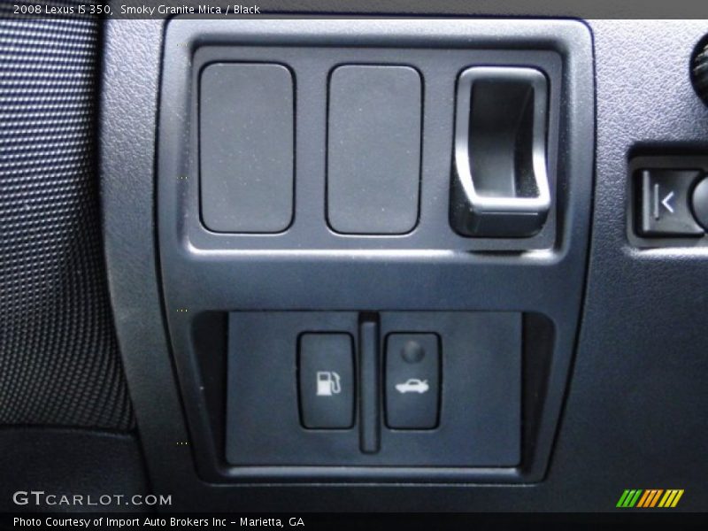 Smoky Granite Mica / Black 2008 Lexus IS 350