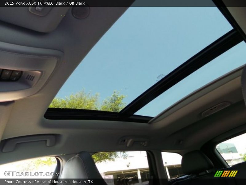 Black / Off Black 2015 Volvo XC60 T6 AWD
