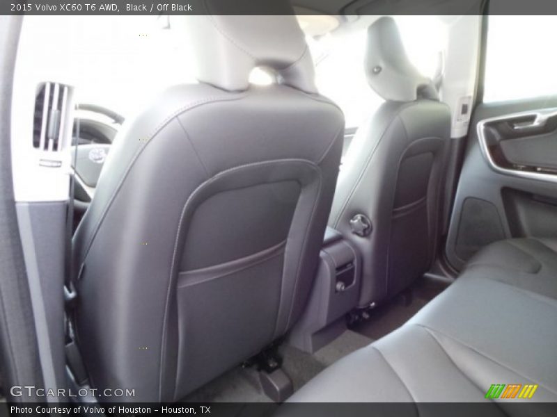 Black / Off Black 2015 Volvo XC60 T6 AWD