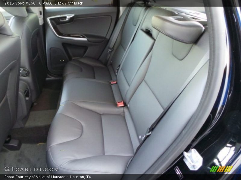 Black / Off Black 2015 Volvo XC60 T6 AWD