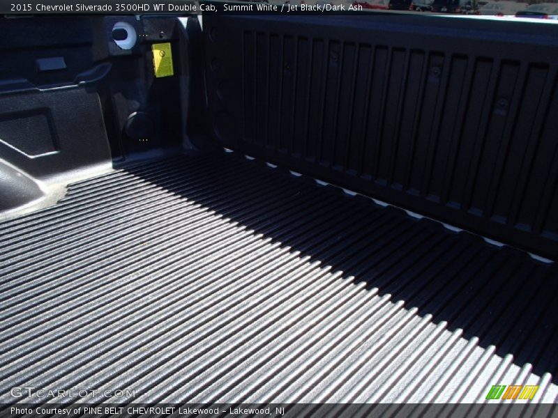 Summit White / Jet Black/Dark Ash 2015 Chevrolet Silverado 3500HD WT Double Cab