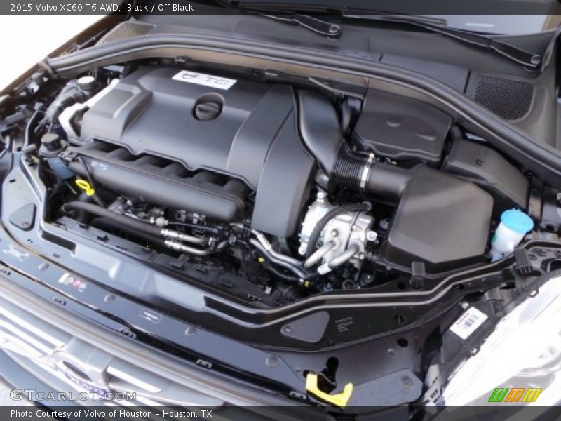 Black / Off Black 2015 Volvo XC60 T6 AWD