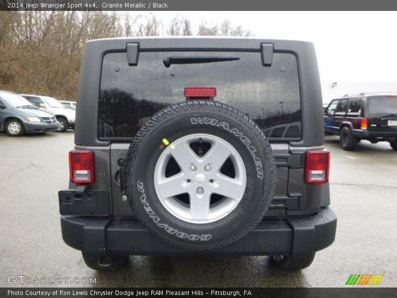 Granite Metallic / Black 2014 Jeep Wrangler Sport 4x4