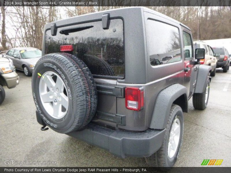 Granite Metallic / Black 2014 Jeep Wrangler Sport 4x4