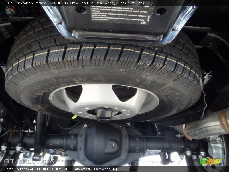 Black / Jet Black 2015 Chevrolet Silverado 3500HD LTZ Crew Cab Dual Rear Wheel