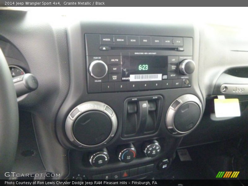 Granite Metallic / Black 2014 Jeep Wrangler Sport 4x4