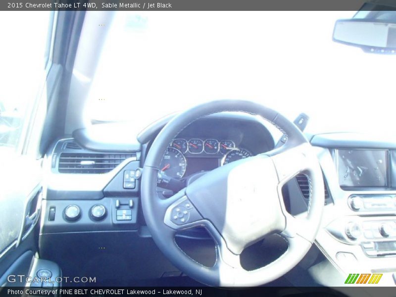 Sable Metallic / Jet Black 2015 Chevrolet Tahoe LT 4WD