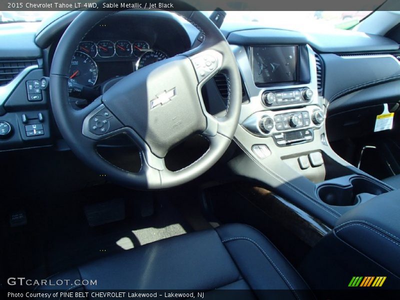 Sable Metallic / Jet Black 2015 Chevrolet Tahoe LT 4WD