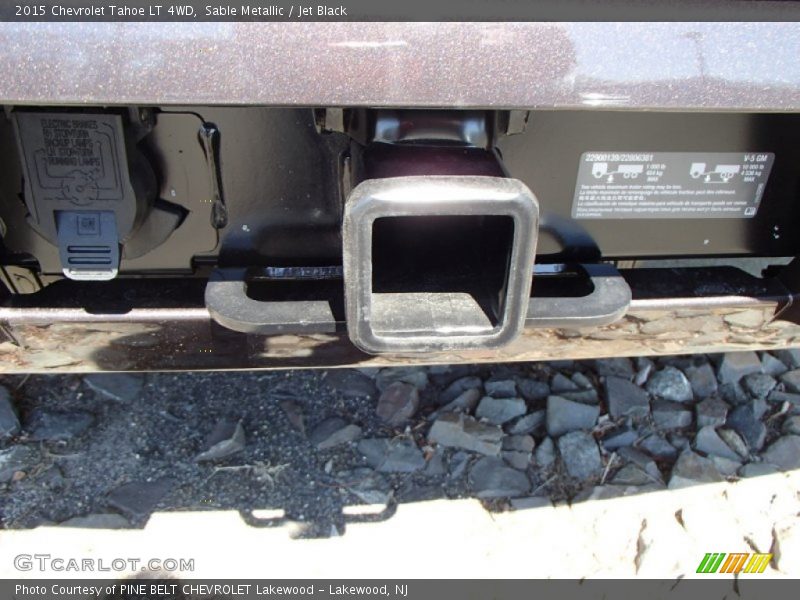 Sable Metallic / Jet Black 2015 Chevrolet Tahoe LT 4WD