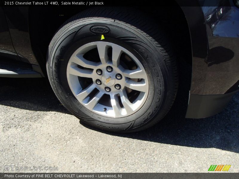 Sable Metallic / Jet Black 2015 Chevrolet Tahoe LT 4WD