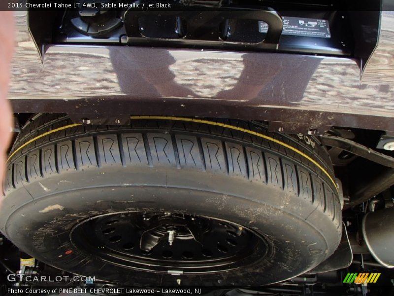 Sable Metallic / Jet Black 2015 Chevrolet Tahoe LT 4WD