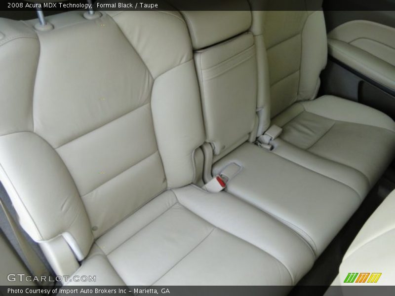 Formal Black / Taupe 2008 Acura MDX Technology