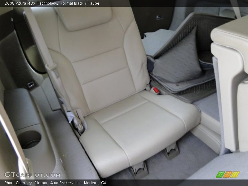 Formal Black / Taupe 2008 Acura MDX Technology