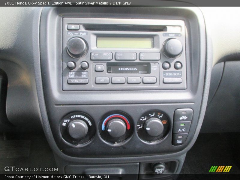 Satin Silver Metallic / Dark Gray 2001 Honda CR-V Special Edition 4WD