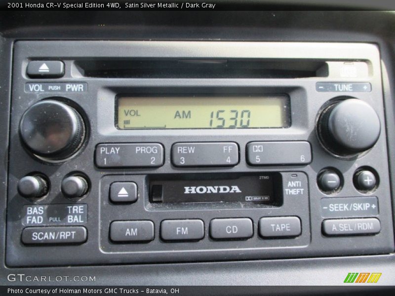 Satin Silver Metallic / Dark Gray 2001 Honda CR-V Special Edition 4WD