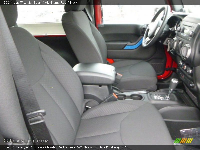 Flame Red / Black 2014 Jeep Wrangler Sport 4x4