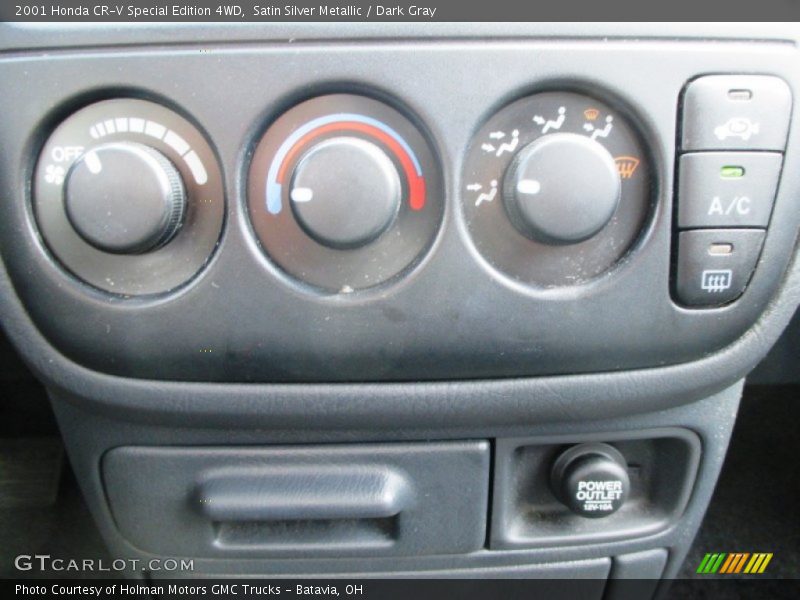 Satin Silver Metallic / Dark Gray 2001 Honda CR-V Special Edition 4WD