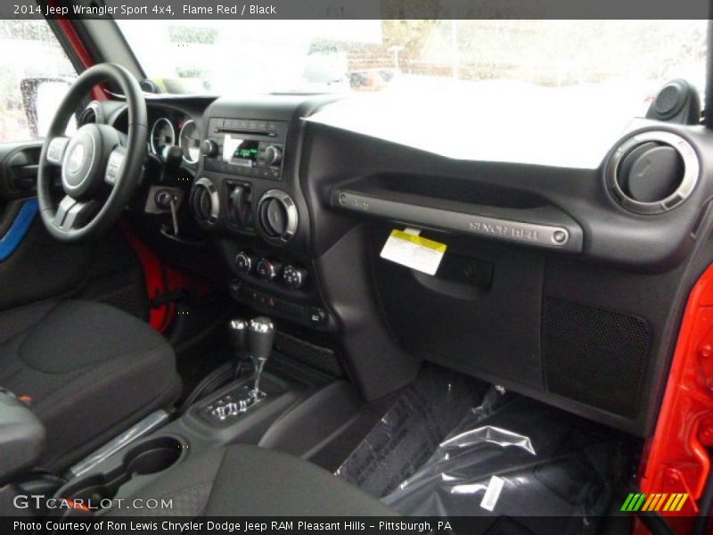 Flame Red / Black 2014 Jeep Wrangler Sport 4x4