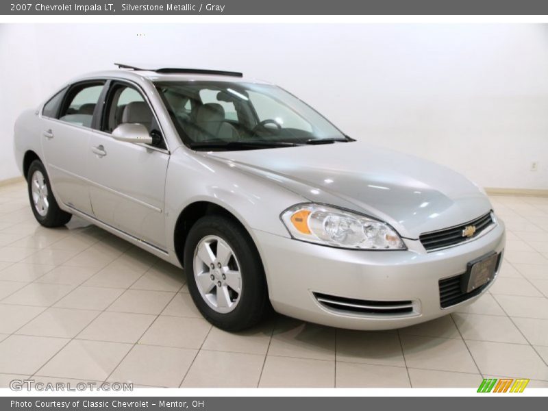 Silverstone Metallic / Gray 2007 Chevrolet Impala LT