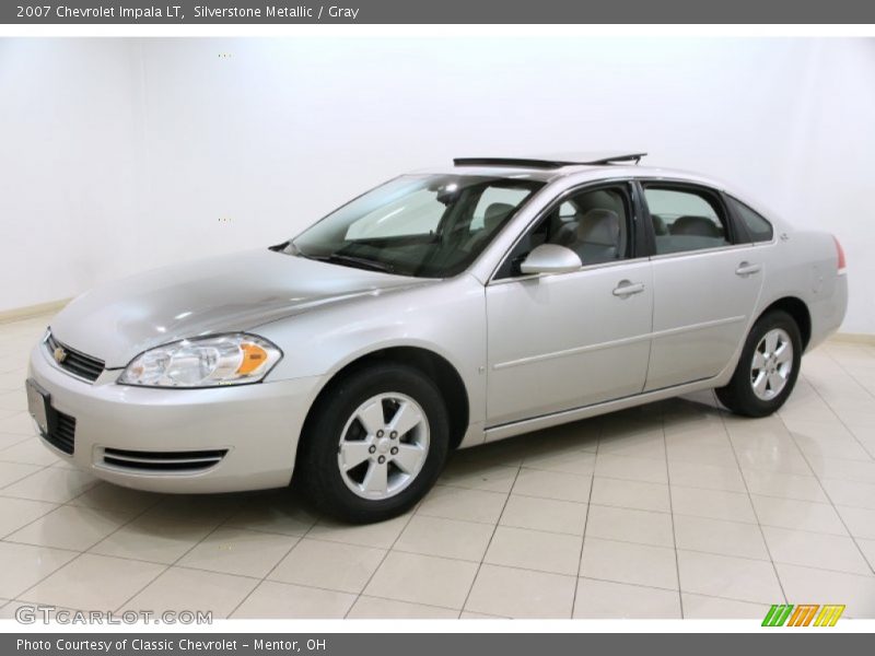 Silverstone Metallic / Gray 2007 Chevrolet Impala LT