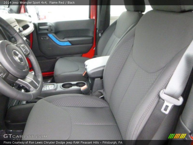 Flame Red / Black 2014 Jeep Wrangler Sport 4x4