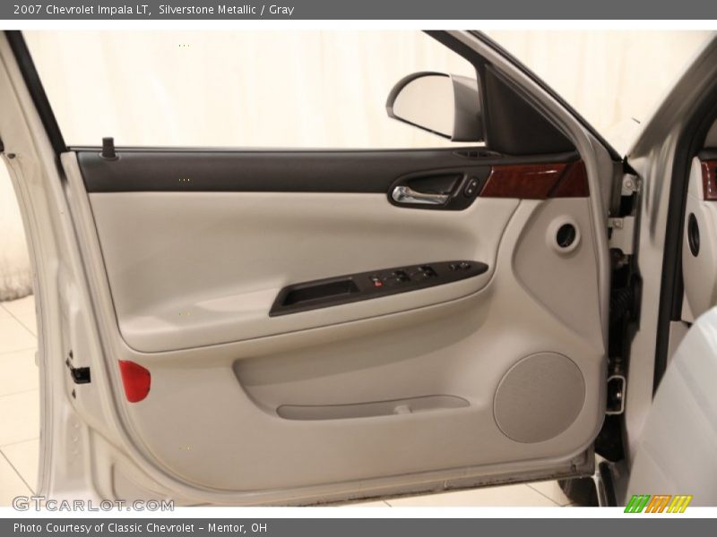 Silverstone Metallic / Gray 2007 Chevrolet Impala LT