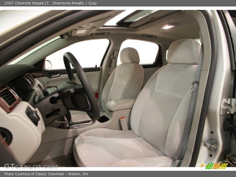 Silverstone Metallic / Gray 2007 Chevrolet Impala LT