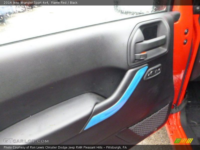 Flame Red / Black 2014 Jeep Wrangler Sport 4x4