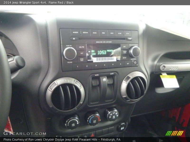 Flame Red / Black 2014 Jeep Wrangler Sport 4x4