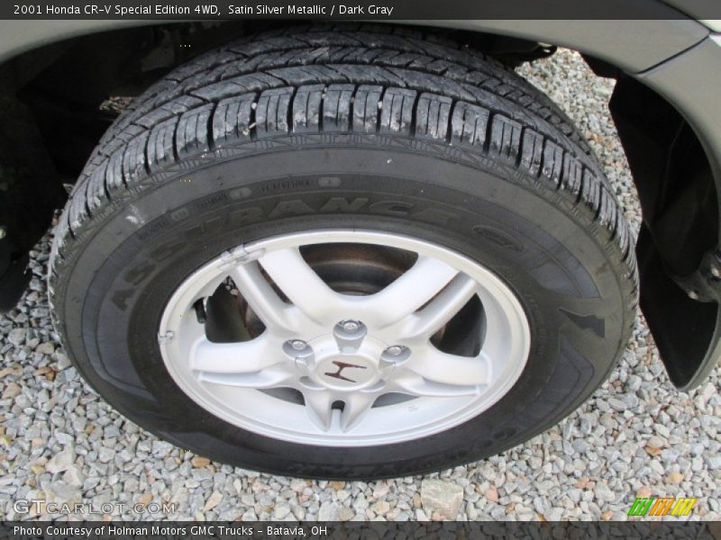 Satin Silver Metallic / Dark Gray 2001 Honda CR-V Special Edition 4WD