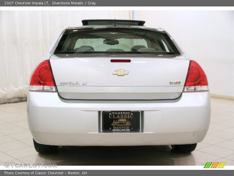 Silverstone Metallic / Gray 2007 Chevrolet Impala LT