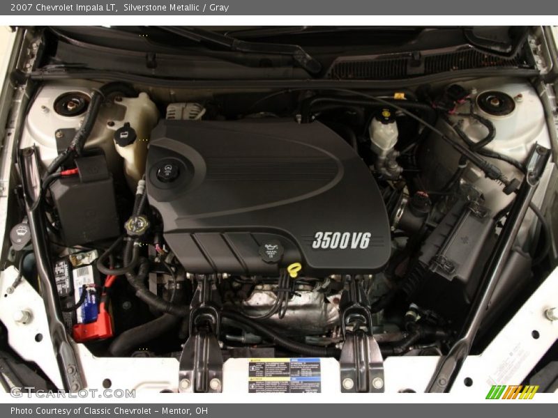 Silverstone Metallic / Gray 2007 Chevrolet Impala LT