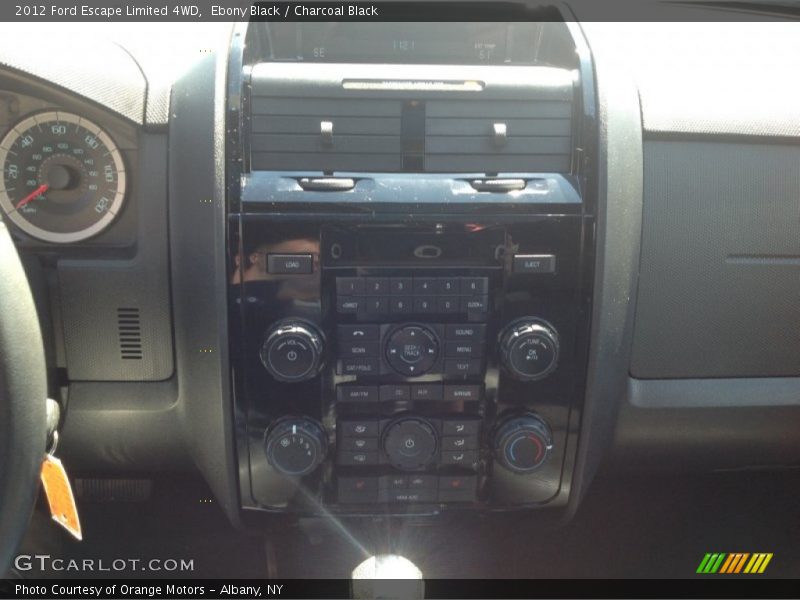 Ebony Black / Charcoal Black 2012 Ford Escape Limited 4WD