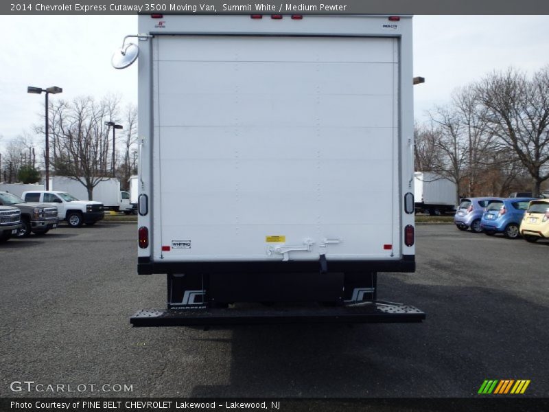 Summit White / Medium Pewter 2014 Chevrolet Express Cutaway 3500 Moving Van