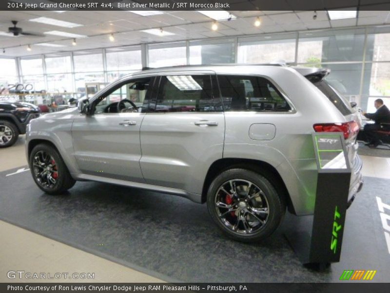 Billet Silver Metallic / SRT Morocco Black 2014 Jeep Grand Cherokee SRT 4x4