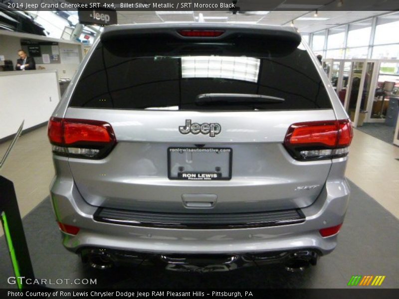 Billet Silver Metallic / SRT Morocco Black 2014 Jeep Grand Cherokee SRT 4x4