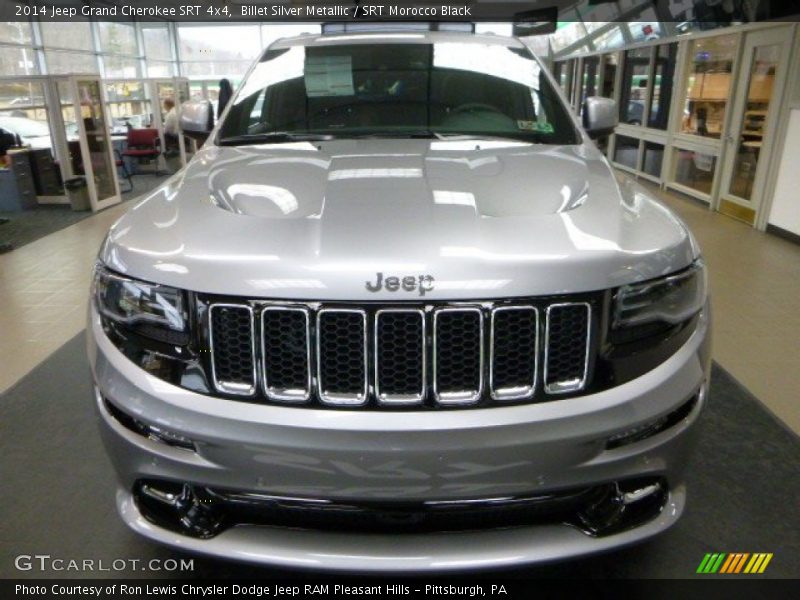Billet Silver Metallic / SRT Morocco Black 2014 Jeep Grand Cherokee SRT 4x4