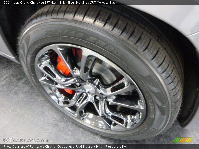 Billet Silver Metallic / SRT Morocco Black 2014 Jeep Grand Cherokee SRT 4x4