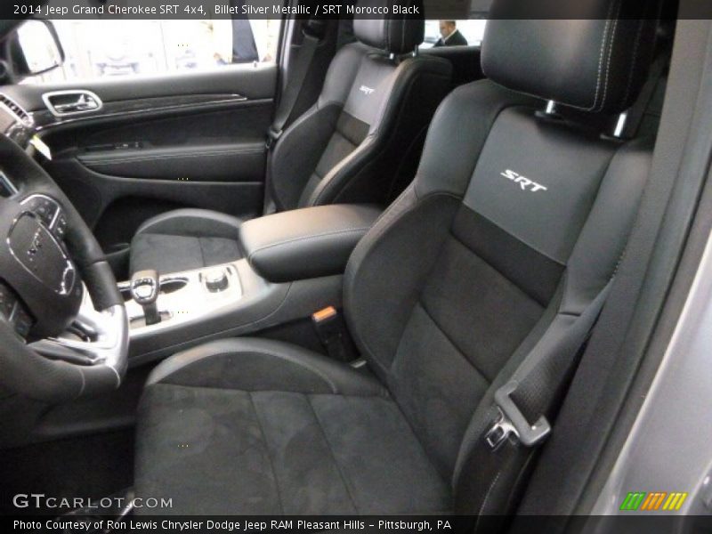 Billet Silver Metallic / SRT Morocco Black 2014 Jeep Grand Cherokee SRT 4x4