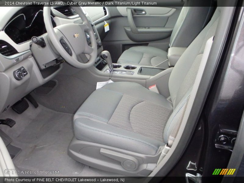  2014 Traverse LS AWD Dark Titanium/Light Titanium Interior