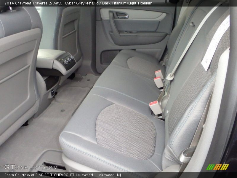 Cyber Grey Metallic / Dark Titanium/Light Titanium 2014 Chevrolet Traverse LS AWD