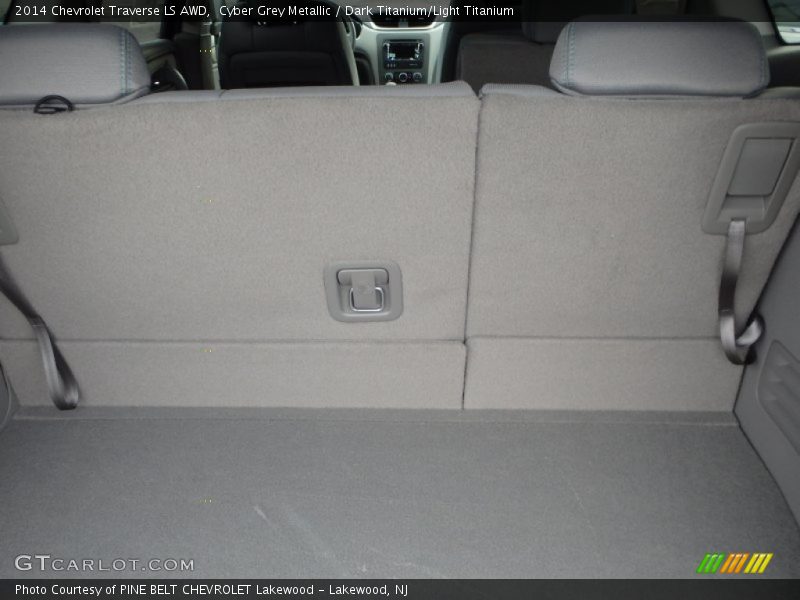 Cyber Grey Metallic / Dark Titanium/Light Titanium 2014 Chevrolet Traverse LS AWD
