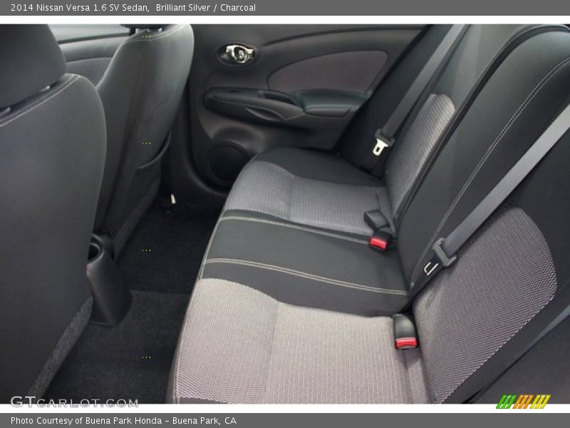 Brilliant Silver / Charcoal 2014 Nissan Versa 1.6 SV Sedan