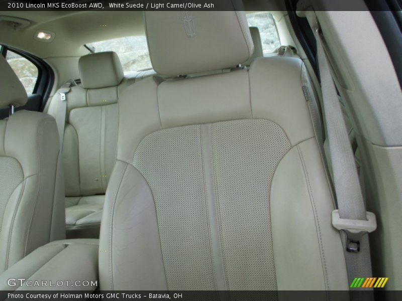 White Suede / Light Camel/Olive Ash 2010 Lincoln MKS EcoBoost AWD