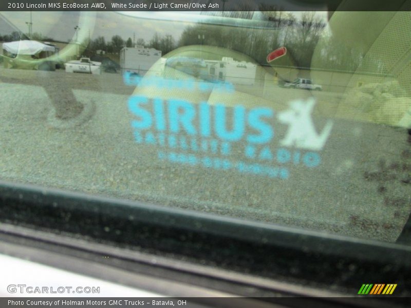White Suede / Light Camel/Olive Ash 2010 Lincoln MKS EcoBoost AWD