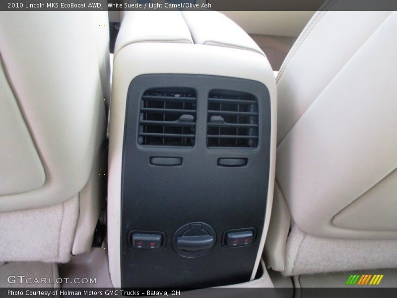 White Suede / Light Camel/Olive Ash 2010 Lincoln MKS EcoBoost AWD