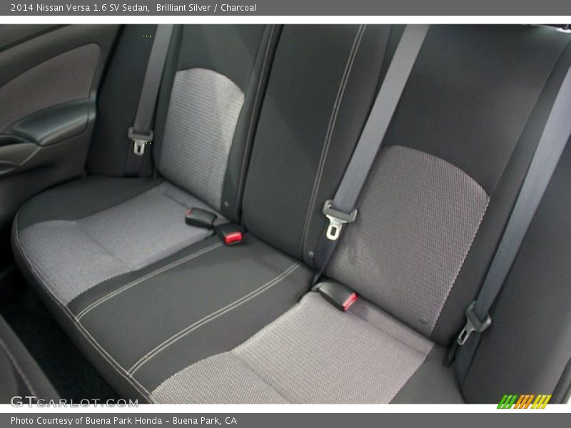 Brilliant Silver / Charcoal 2014 Nissan Versa 1.6 SV Sedan