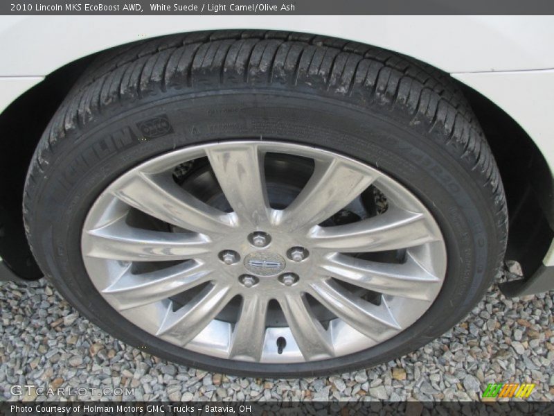 White Suede / Light Camel/Olive Ash 2010 Lincoln MKS EcoBoost AWD