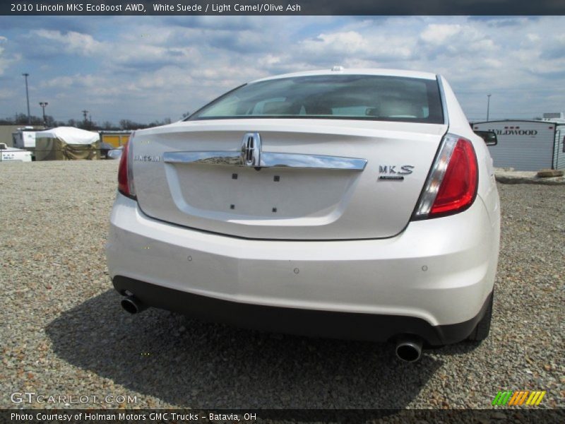 White Suede / Light Camel/Olive Ash 2010 Lincoln MKS EcoBoost AWD